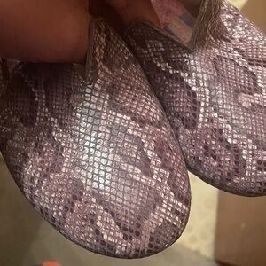 Born Snakeskin Patterned Flats